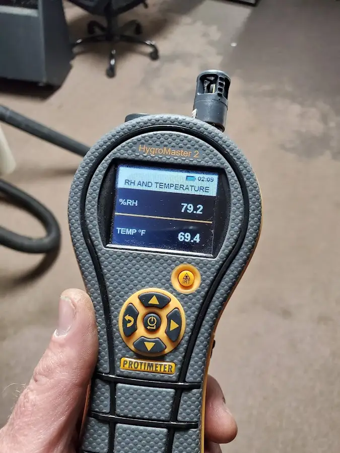 Moisture meter humidity assessment for Mold Remediation & Removal in Woodland Park