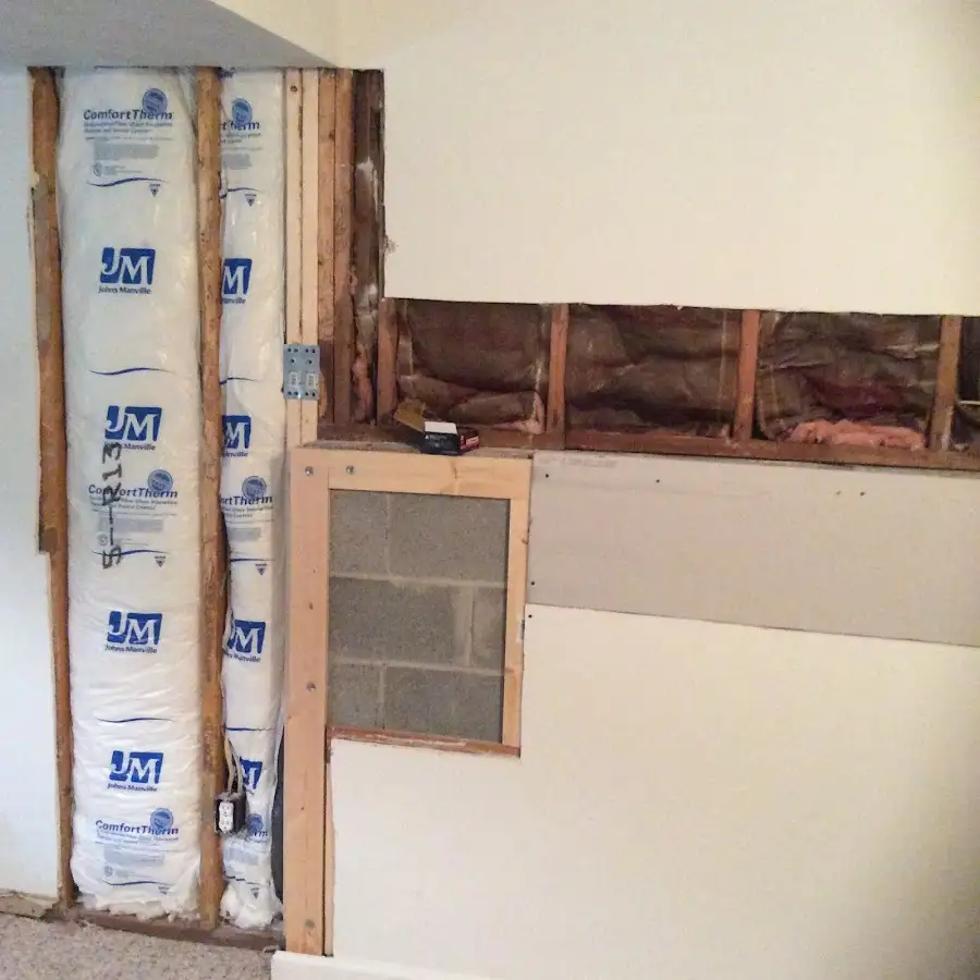 Wall insulation replacement during Structural Drying in Woodland Park